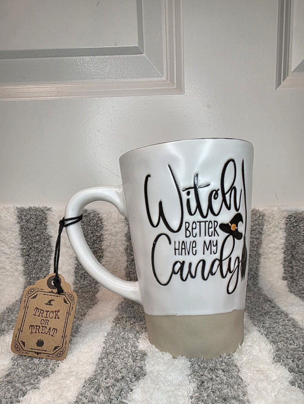 NWT Ceramic Mug "Witch Better Have My Candy" & Emotional Support Pumpkin - Picture 5 of 5
